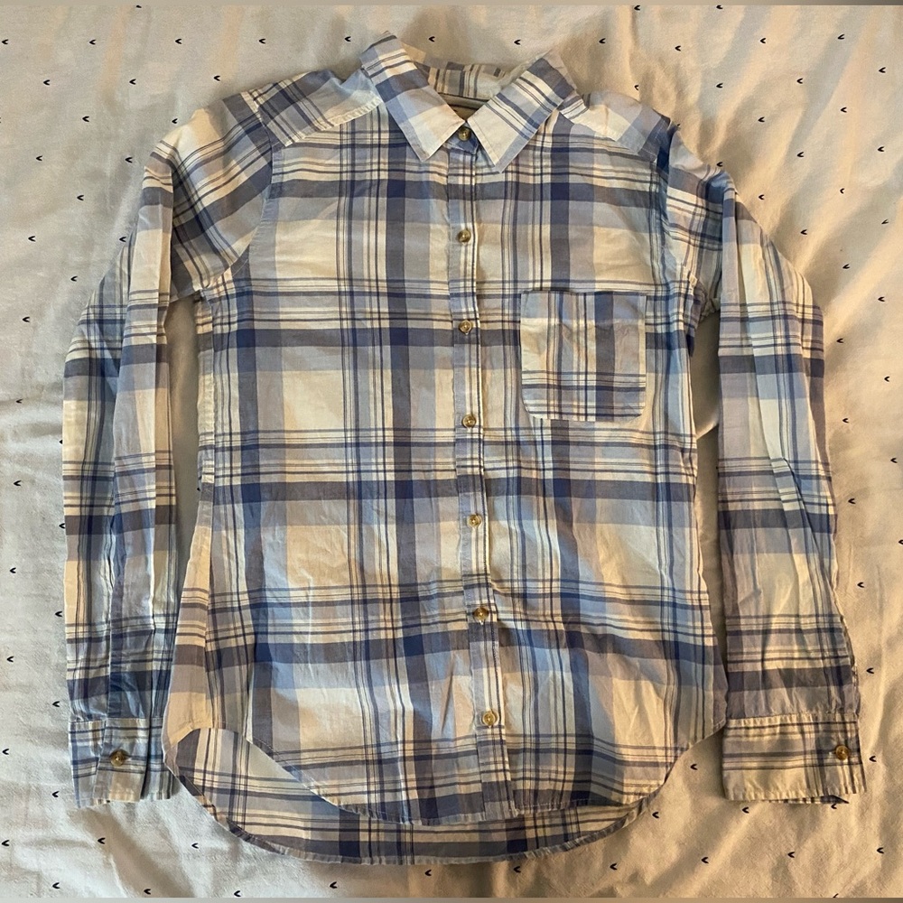 Hollister, blue and white, XS